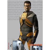 Half-Life 2 Gordon Freeman Statue Taille Réelle Oxmox Muckle