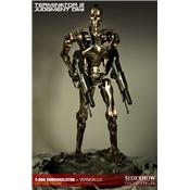 Terminator 2 T-800 Endoskeleton Statue Taille Réelle Sideshow Version 2.0