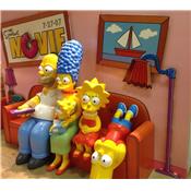 The Simpsons Family Statues Taille Réelle Idea Planet (Sans décor mural)