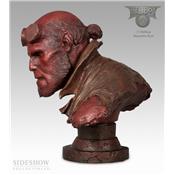Hellboy Faux-Bronze Buste Taille Réelle Sideshow