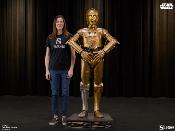 Star Wars C-3PO Statue Taille Réelle Sideshow NV