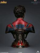 Iron Spider-Man Tom Holland Buste Taille Réelle 1/1 Queen Studios