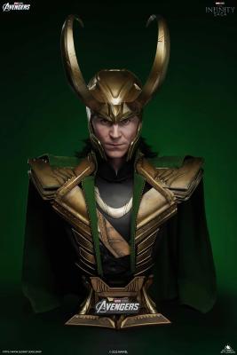 Loki Buste Taille Réelle 1/1 Queen Studios