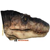 T-Rex Head Life-Size Statue Closed Mouth Oxmox Muckle
