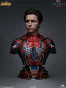 Iron Spider-Man Tom Holland Buste Taille Réelle 1/1 Queen Studios