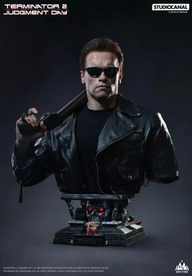 Terminator 2 T-800 Buste Taille Réelle Queen Studios