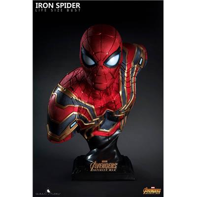 Iron Spider Buste Taille Réelle Queen Studios