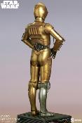 Star Wars C-3PO Statue Taille Réelle Sideshow NV