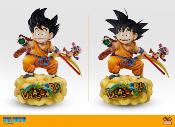 Dragon Ball Son Goku Kid Statue Taille Réelle Infinite Studio