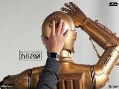 Star Wars C-3PO Statue Taille Réelle Sideshow NV