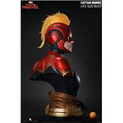 Captain Marvel Buste Taille Réelle Queen Studios